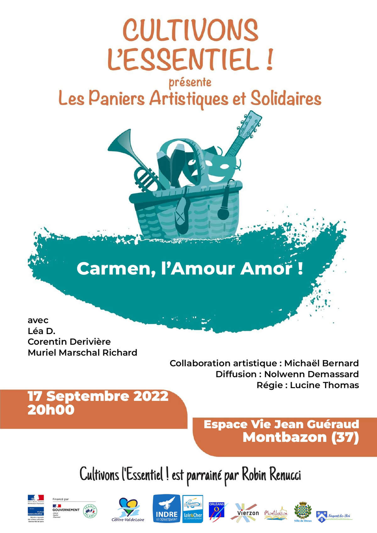 Photo de l'événement Les Dark Punks "Carmen, l'Amour Amor", Cultivons l'essentiel à Espace de Vie Jean Guéraud (proche Hôtel de Ville)
