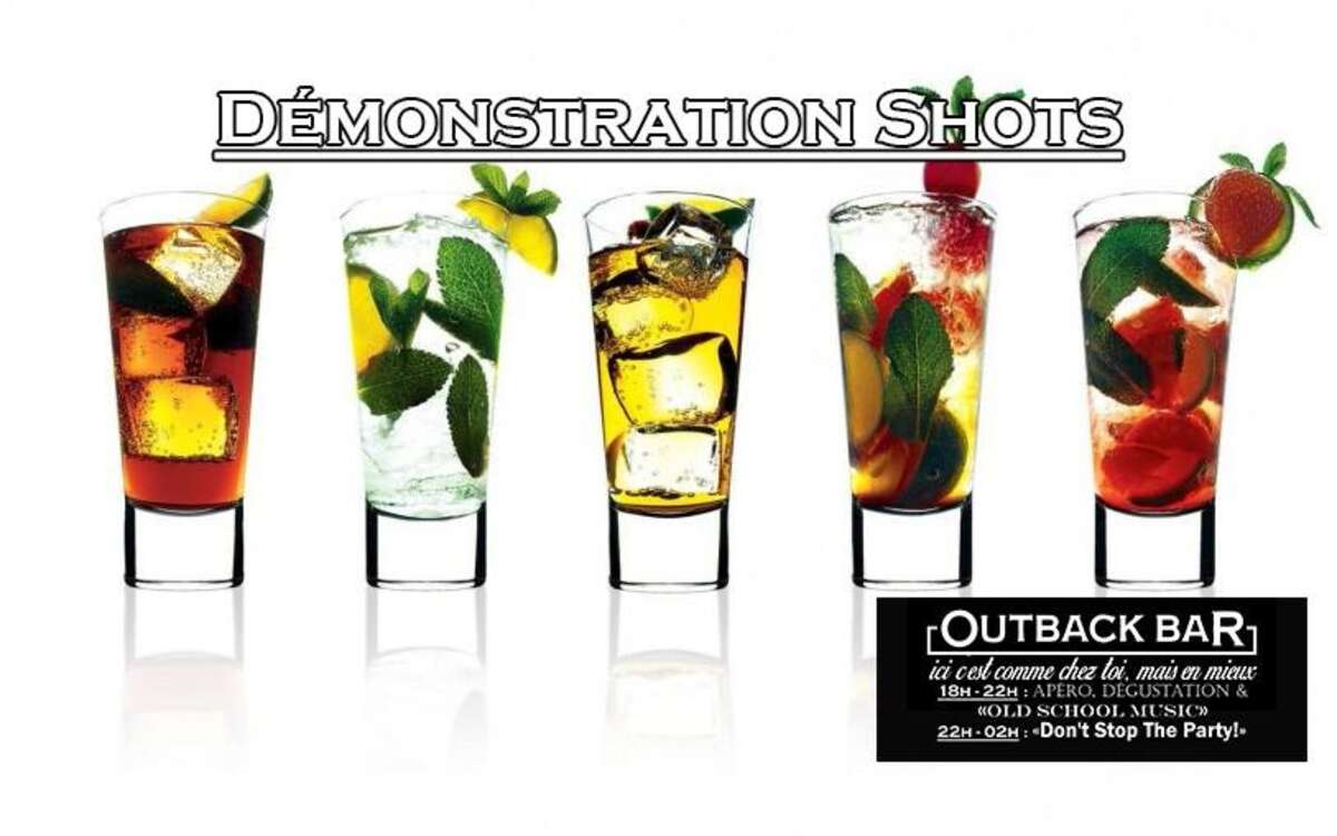 Illustration Initiation Bartender @Shots