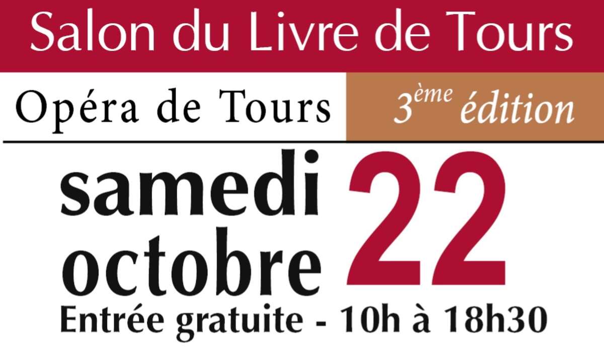 Illustration Salon du Livre de Tours 2022 - 3ème édition