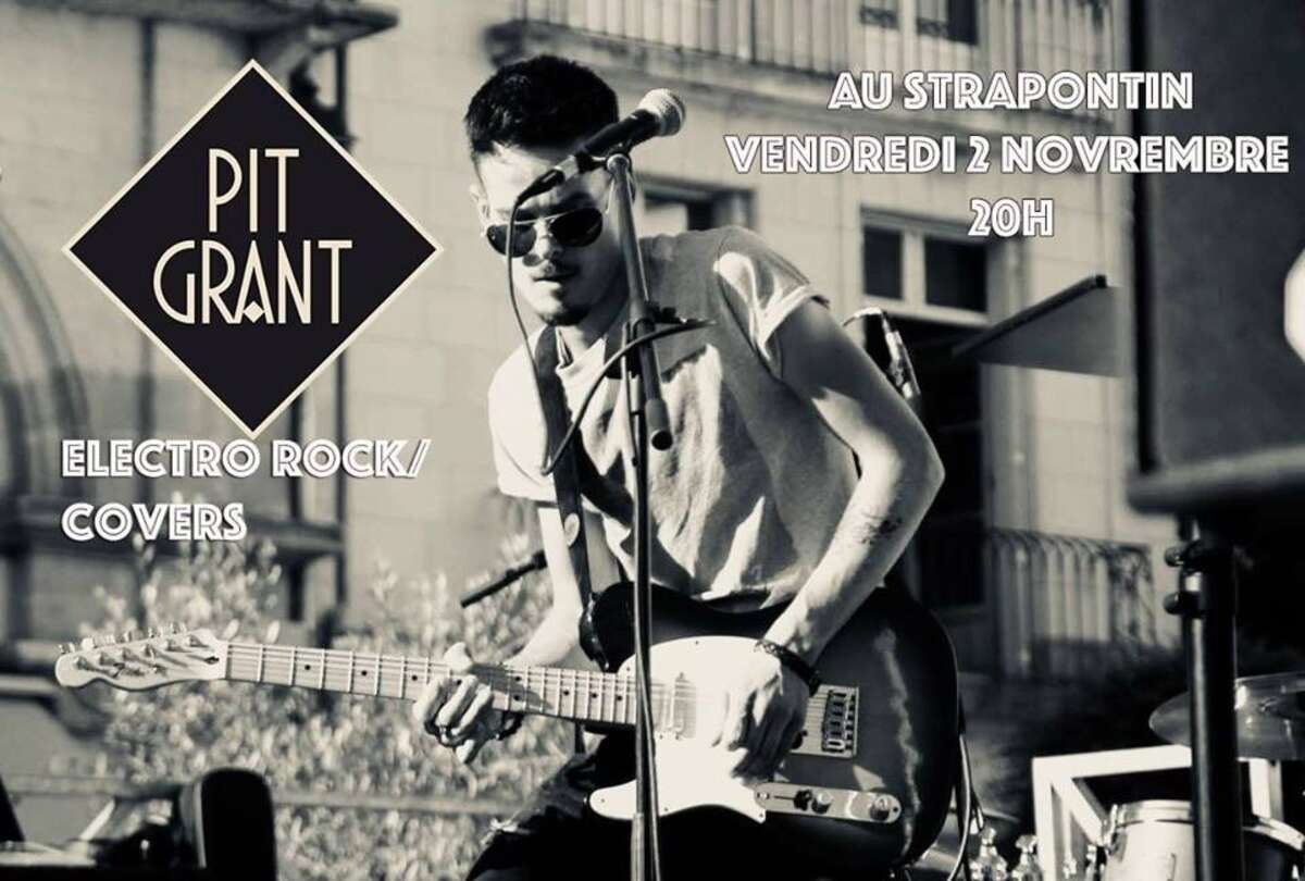 Illustration PIT GRANT LIVE AU STRAPONTIN
