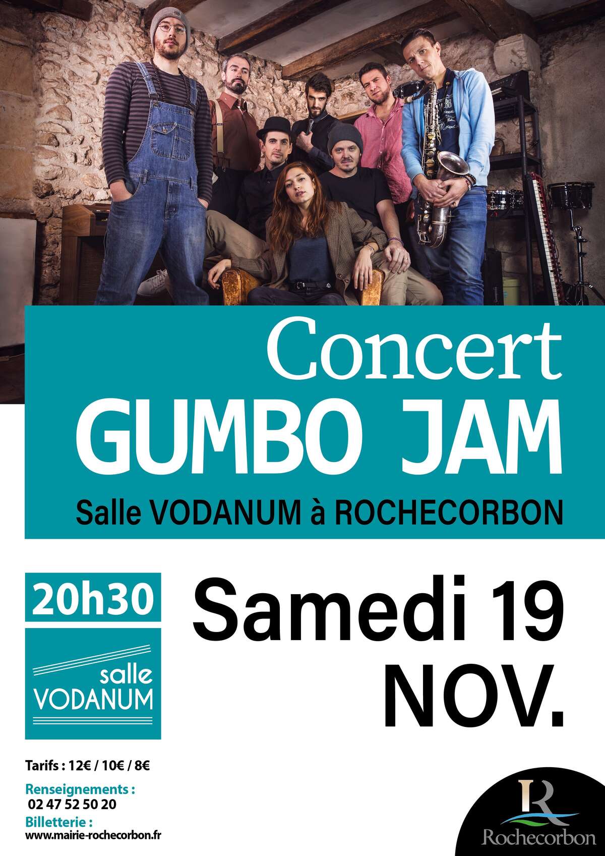 Photo de l'événement CONCERT DE GUMBO JAM à Salle de spectacle VODANUM