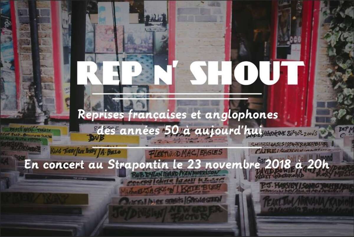 Photo de l'événement REP N SHOUT LIVE à STRAPONTIN CAFE