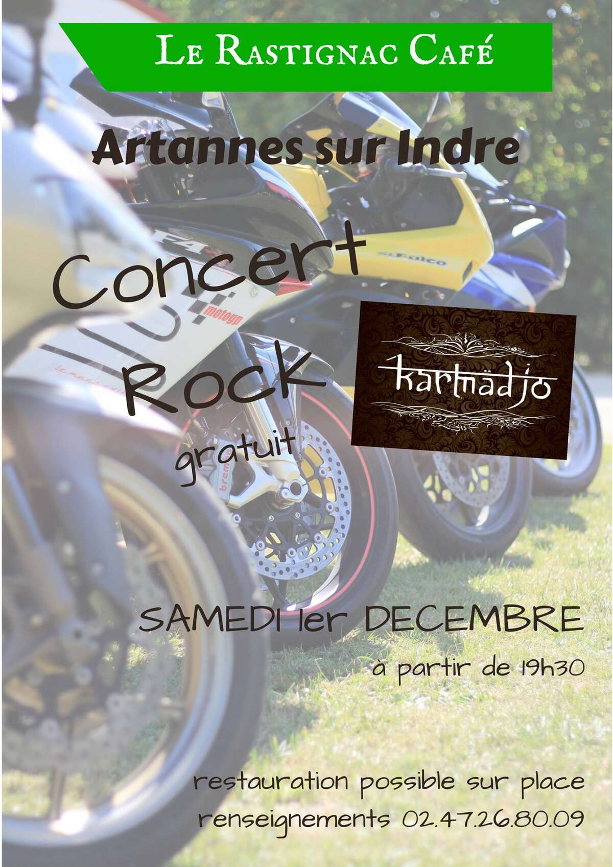 Photo de l'événement Concert rock à Le Rastignac