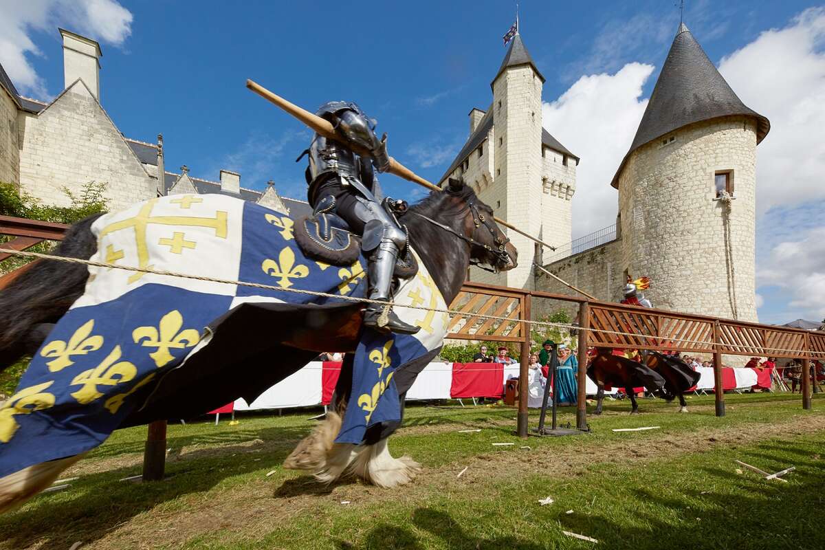Photo de l'événement Joutes Equestres au Château du Rivau (37) à Château du Rivau
