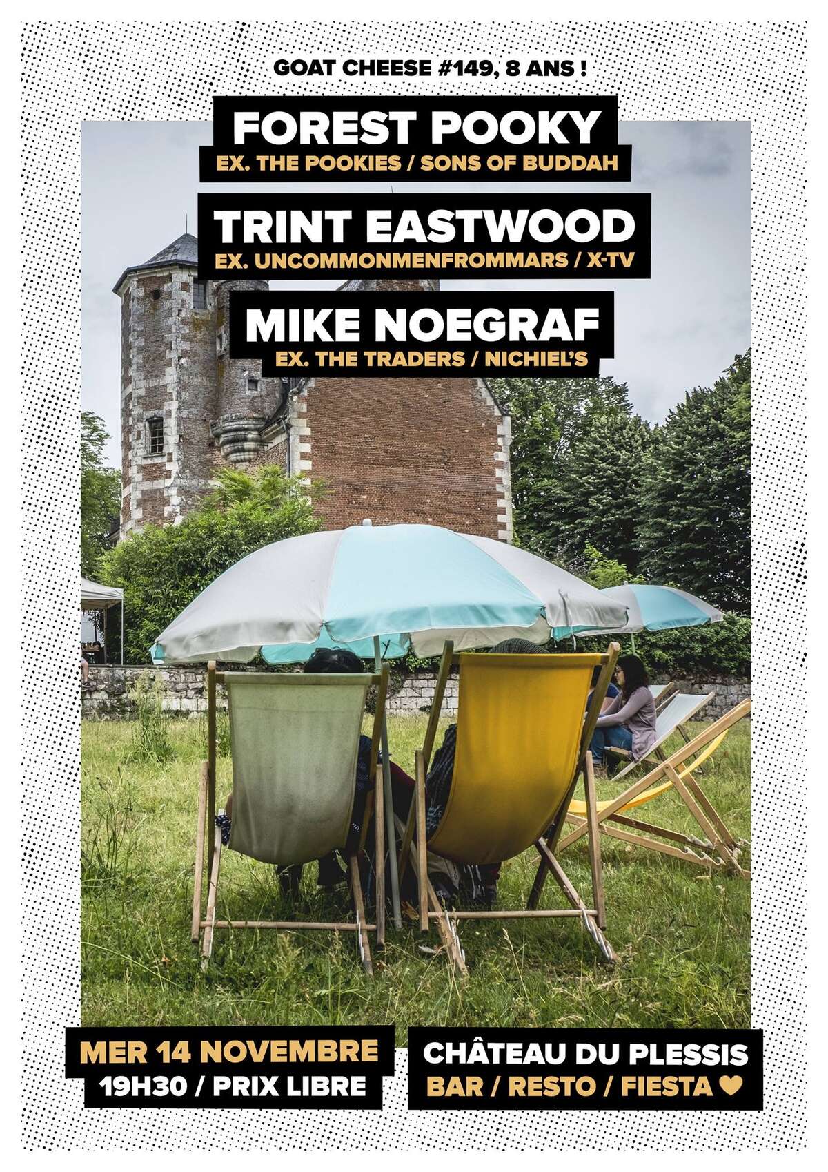 Photo de l'événement Forest Pooky • Trint Eastwood • Mike Noegraf | GC Bday Party ♜ à Chateau du Plessis