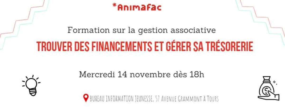 Photo de l'événement Formation à la gestion associative : Financements et trésorerie à BIJ 37 - Bureau Information Jeunesse 37