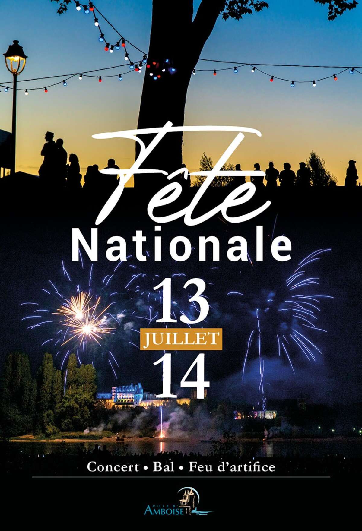 Illustration Fête nationale à Amboise 2023