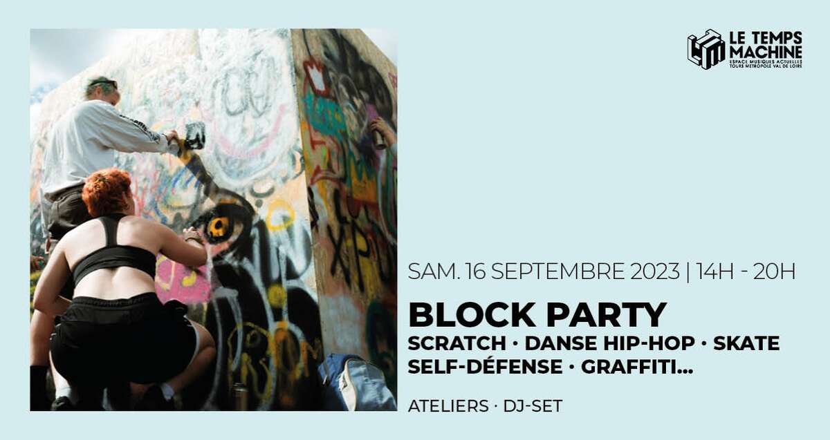 Illustration BLOCK PARTY — ATELIERS & DJ SET