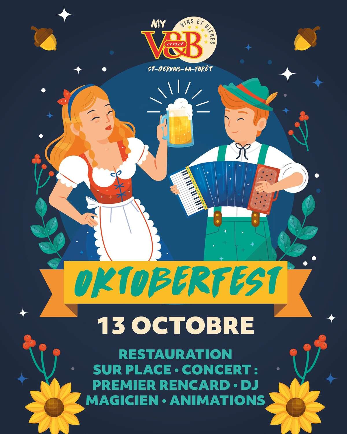 Illustration Oktoberfest