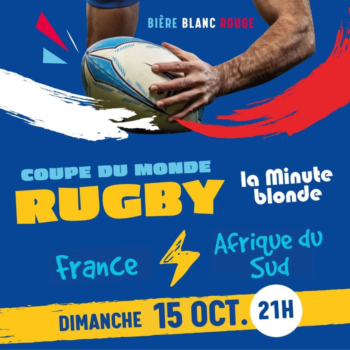 Illustration Diffusion match FRANCE - AFRIQUE DU SUD
