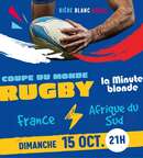 Diffusion match FRANCE - AFRIQUE DU SUD image au format JPG