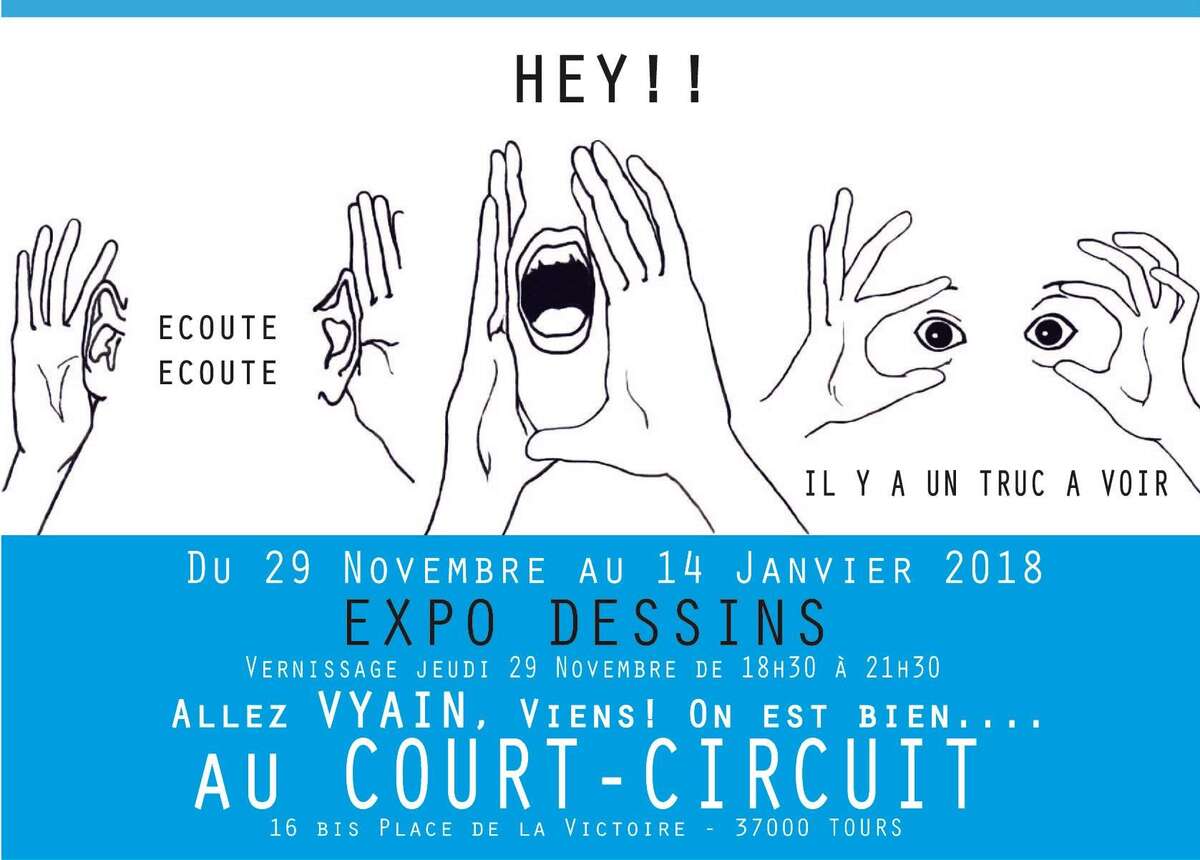 Photo de l'événement Vernissage de notre dessinatrice + Concert à Le Court Circuit Tours