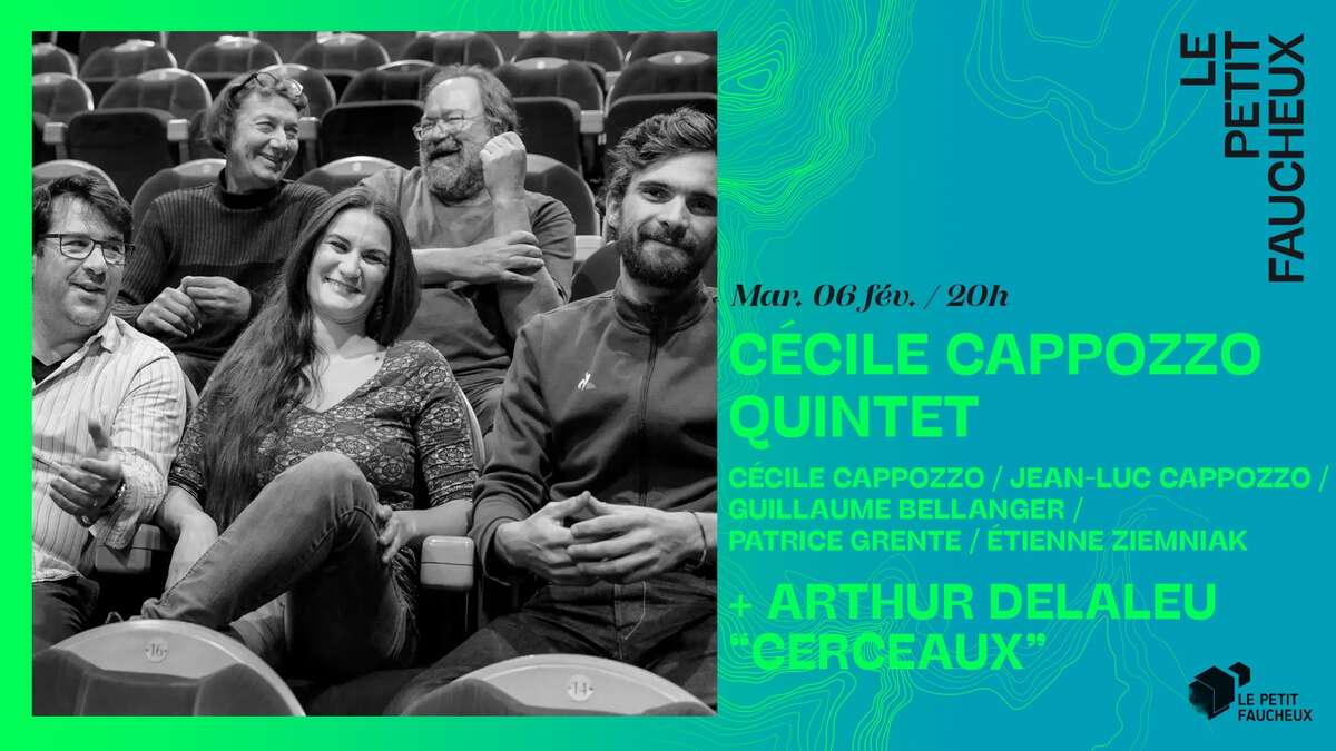 Photo de l'événement Cécile Cappozzo Quintet + Arthur Delaleu "Cerceaux" à Petit faucheux