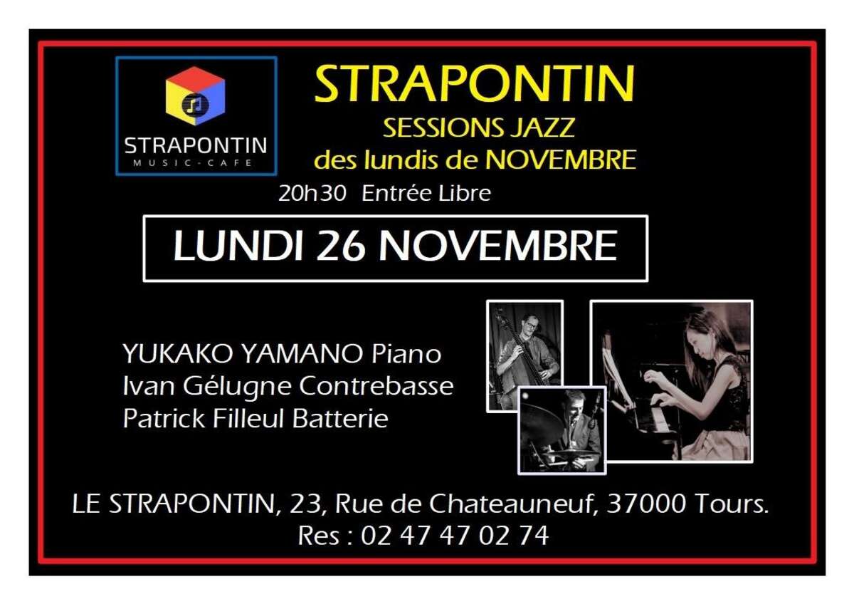 Photo de l'événement TRIO JAZZ à STRAPONTIN CAFE