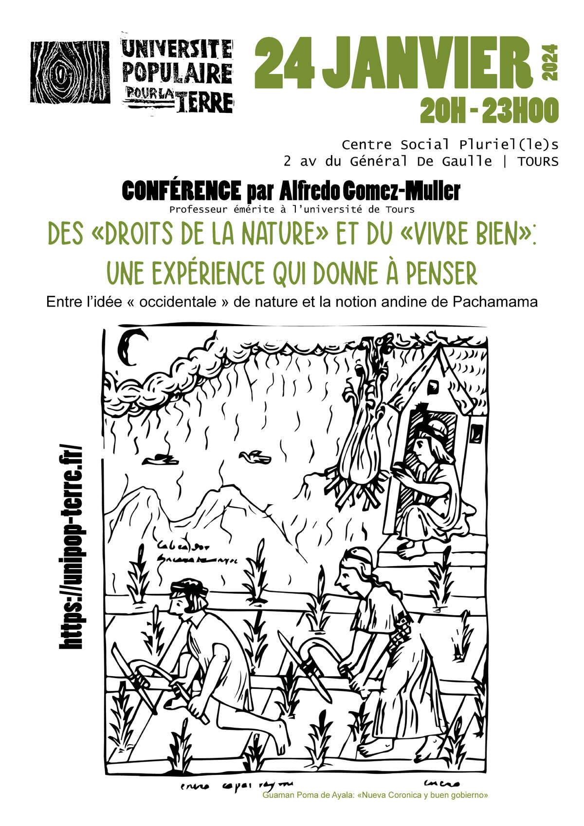 Illustration des «Droits de la nature» et du «Vivre bien»:  une expérience qui donne à penser