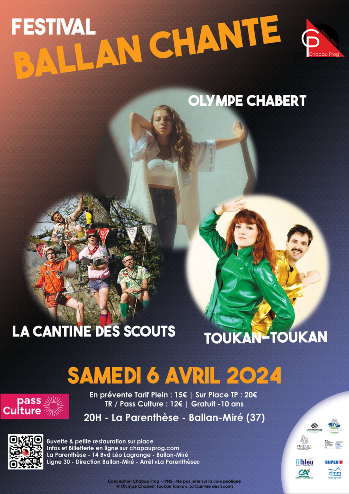 Photo de l'événement Festival Ballan Chante à La Parenthèse, espace culturel métropolitain