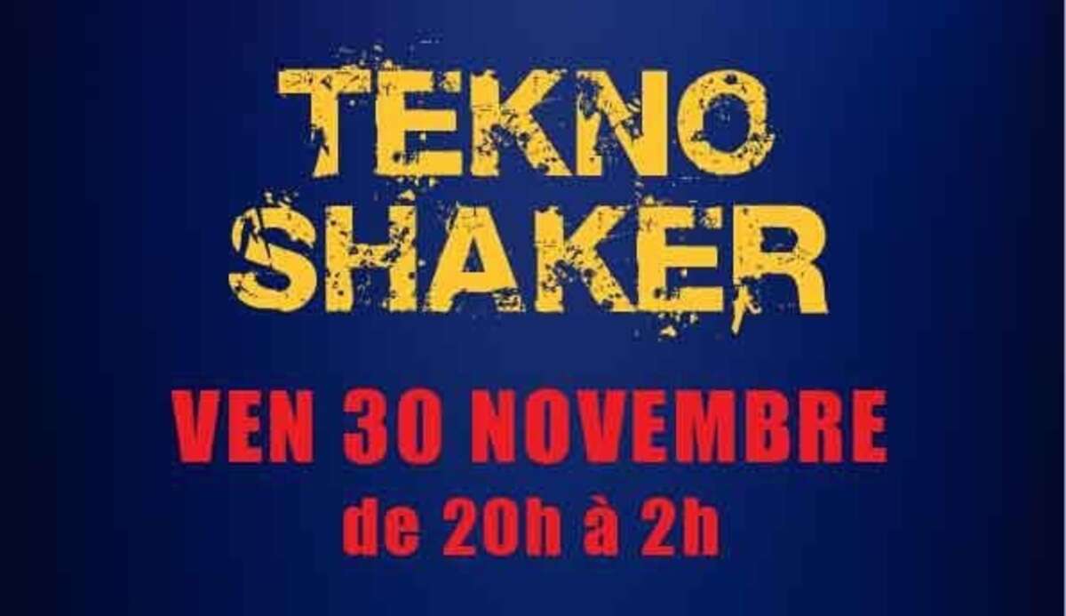 Photo de l'événement TEKNO SHAKER à Citizen Bar