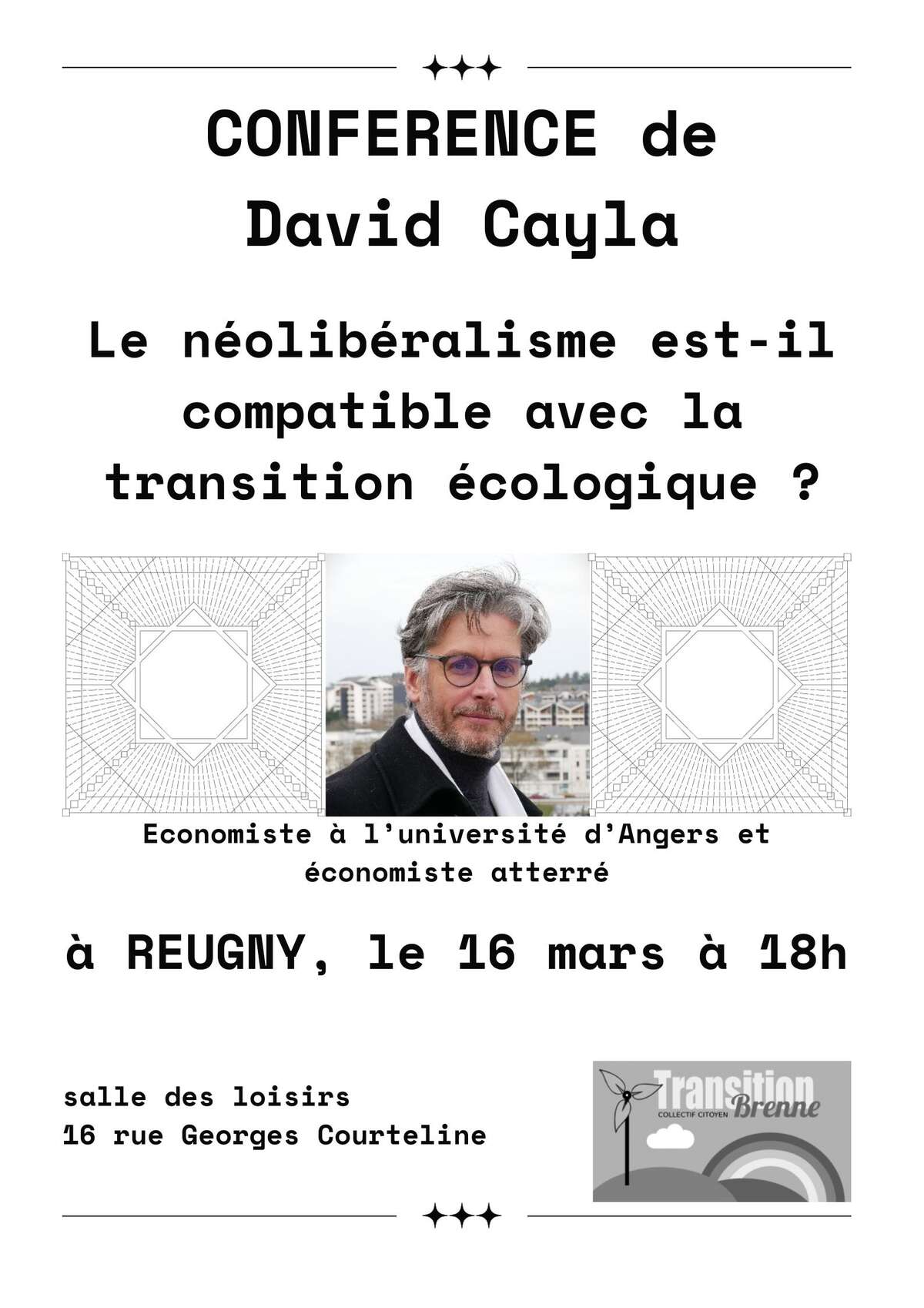 Illustration conférence de David Cayla
