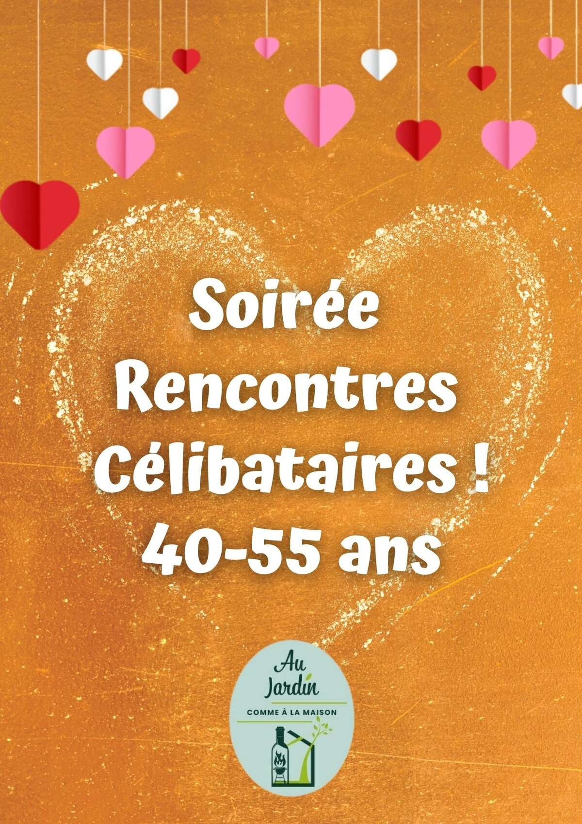 Illustration Soirée Rencontres Célibataires 40-55 ans