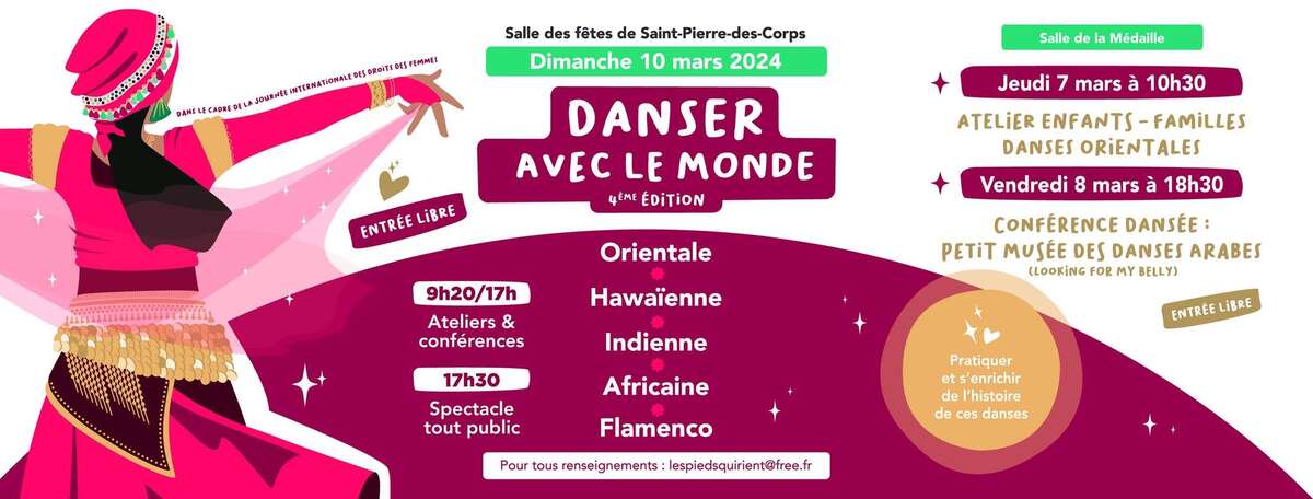 Photo de l'événement DANSER AVEC LE MONDE à Salle Des Fêtes De Saint Pierre Des Corps