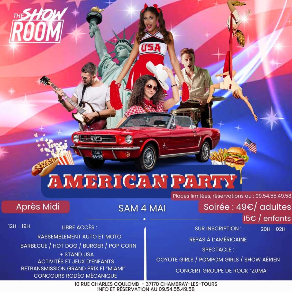 Photo de l'événement American Party à The Show Room