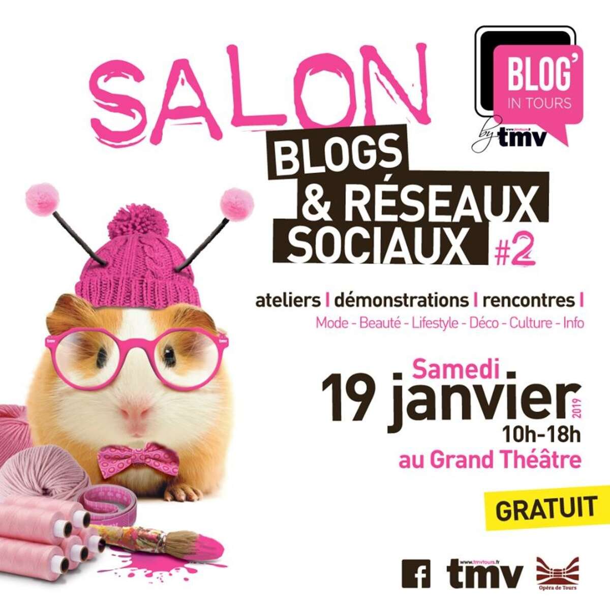 Photo de l'événement Conférence, dédicaces et Atelier DIY à Grand Théâtre de Tours