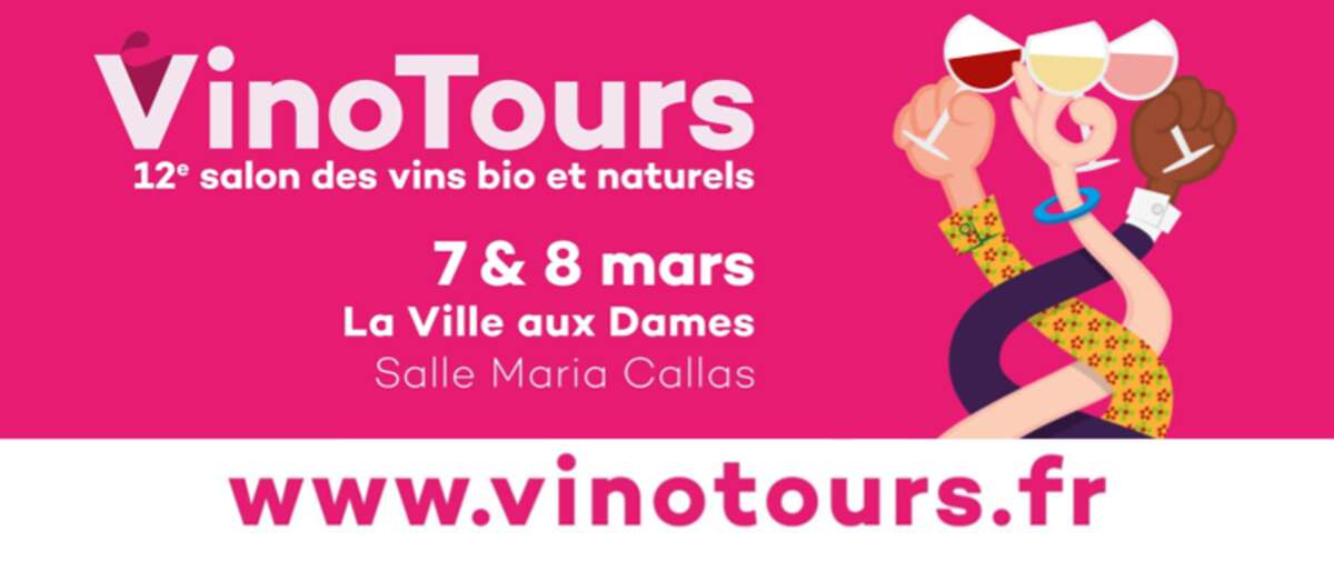 Photo de l'événement Salon des vins bio et naturels VINOTOURS à Salle Maria Callas