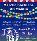 Illustration Marché Nocturne du Moulin