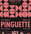 PINGUETTE COMEDY CLUB - DU STAND-UP AU BAR LE QUARTIER image au format JPG