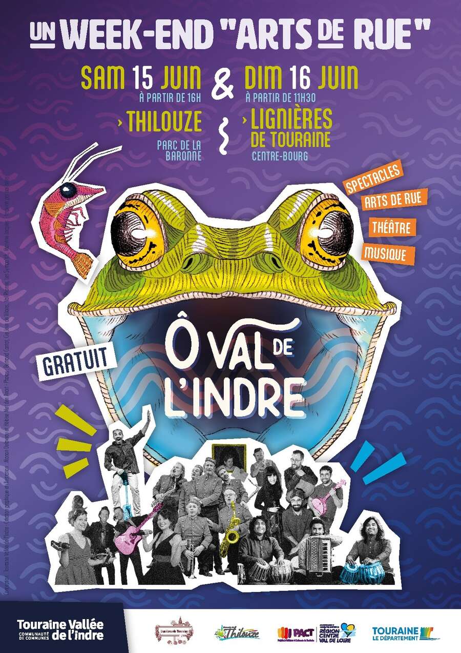 Photo de l'événement Ô VAL DE L'INDRE un week-end "Arts de rue" à Centre Bourg