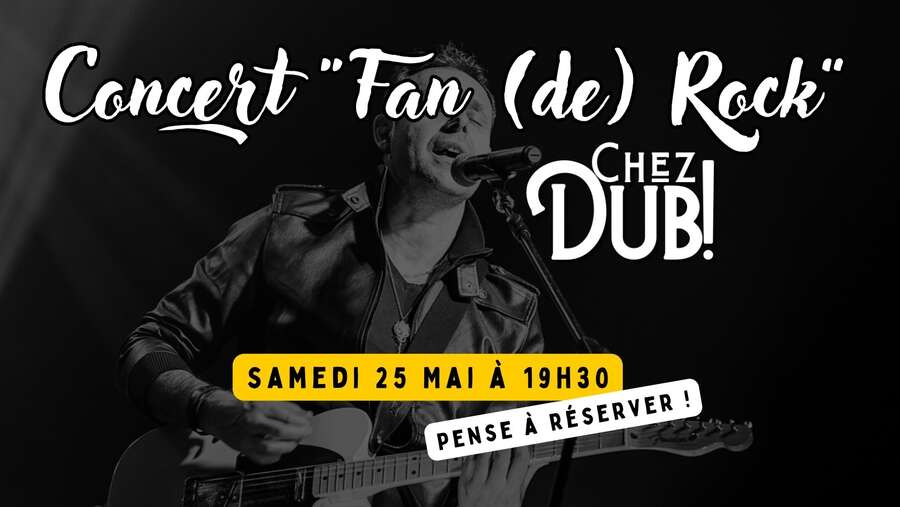 Illustration CONCERT "FAN (DE) ROCK"
