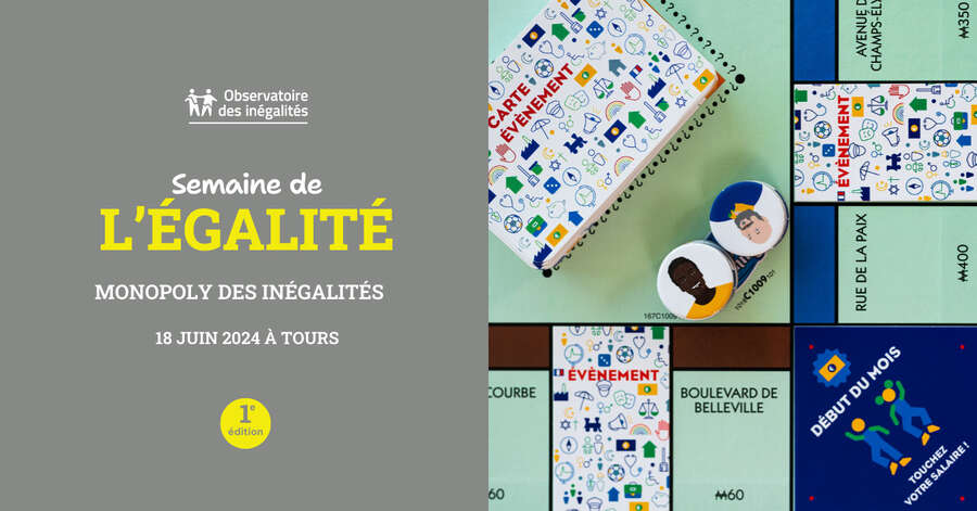 Photo de l'événement Semaine de l'égalité | 🎲 Soirée Monopoly des inégalités à Association Jeunesse & Habitat