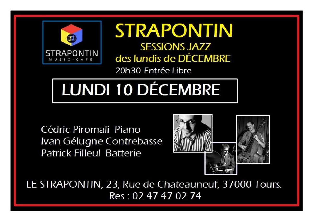 Photo de l'événement TRIO JAZZ à STRAPONTIN CAFE