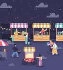 MARCHÉS NOCTURNES  image au format JPG