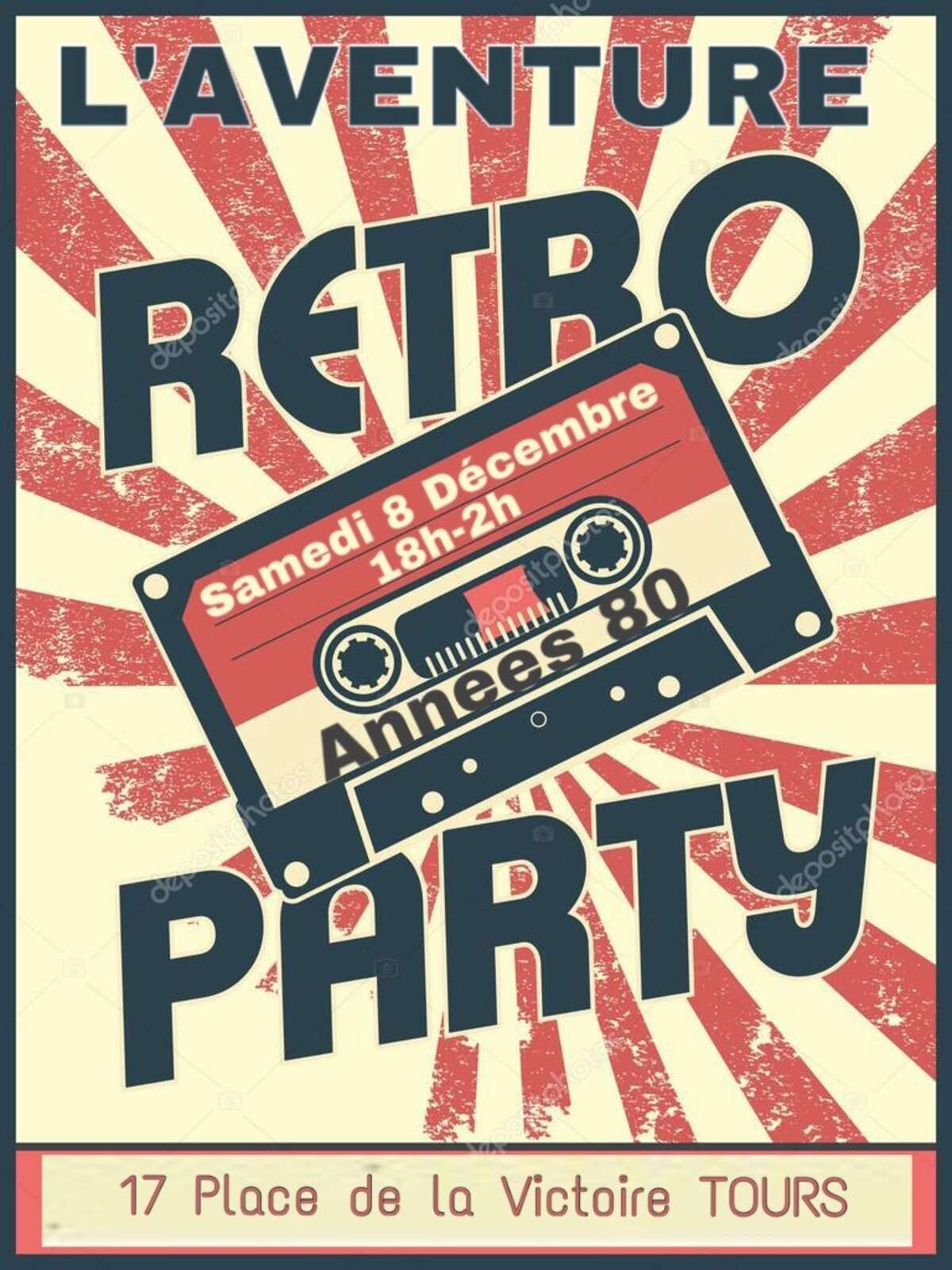 Photo de l'événement Rétro Party Années 80 à L'AVENTURE