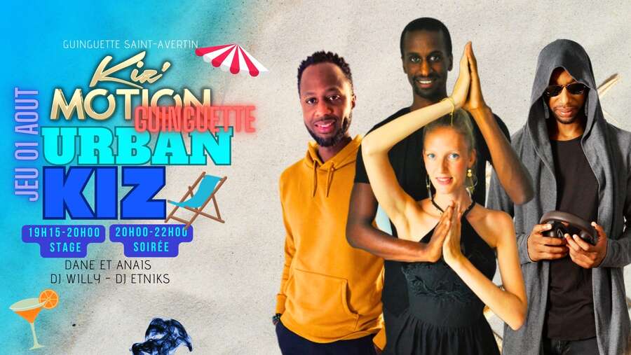Photo de l'événement Kiz'Motion au Port Avertin - Initiation et soirée Kizomba à Port-Avertin Guinguette de Saint-Avertin 