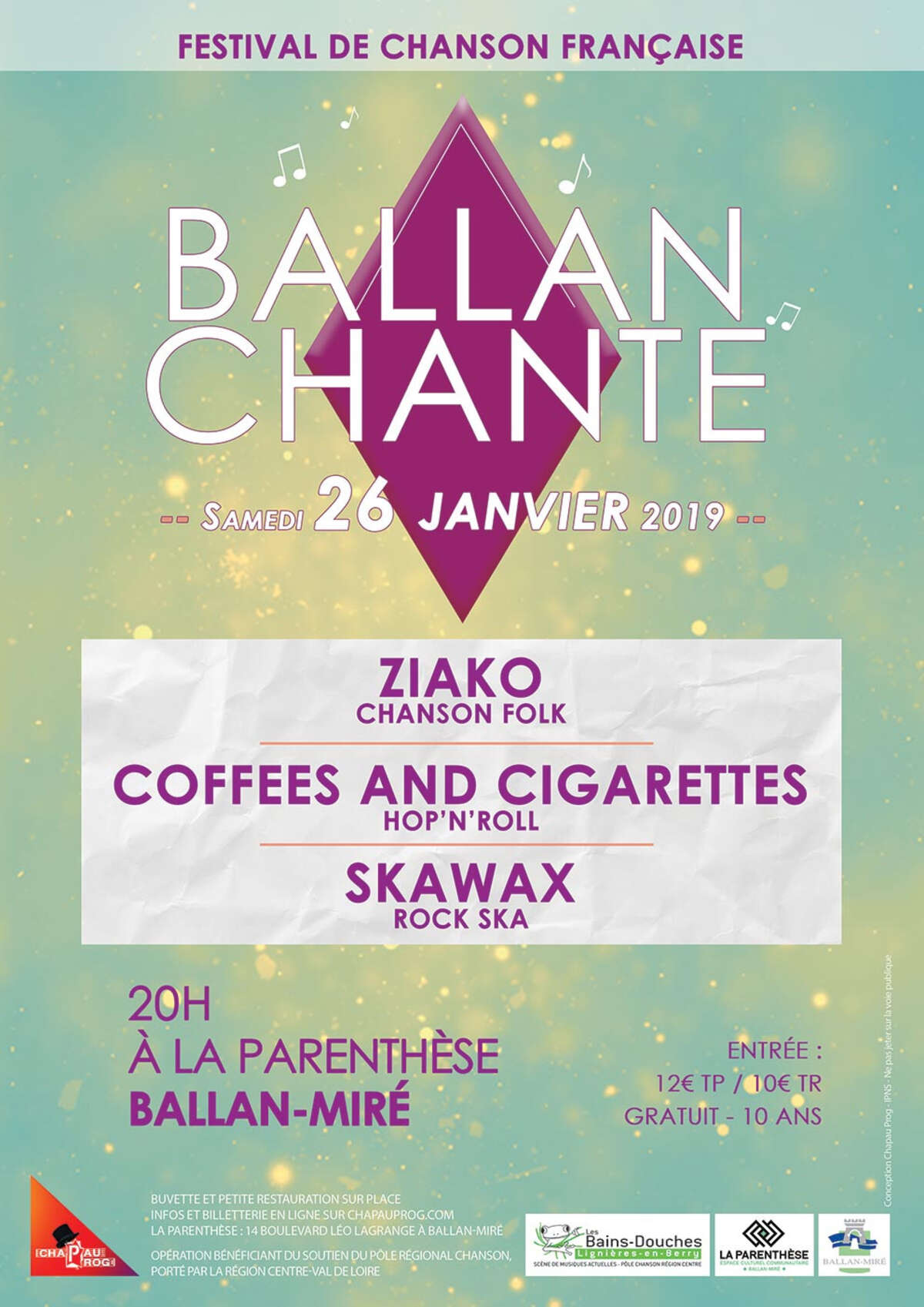 Photo de l'événement Ballan Chante à La Parenthèse, 14 boulevard Léo Lagrange 37510 Ballan-Miré