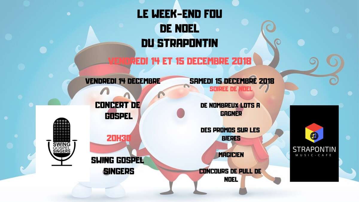 Photo de l'événement NOEL AU STRAPONTIN à STRAPONTIN CAFE