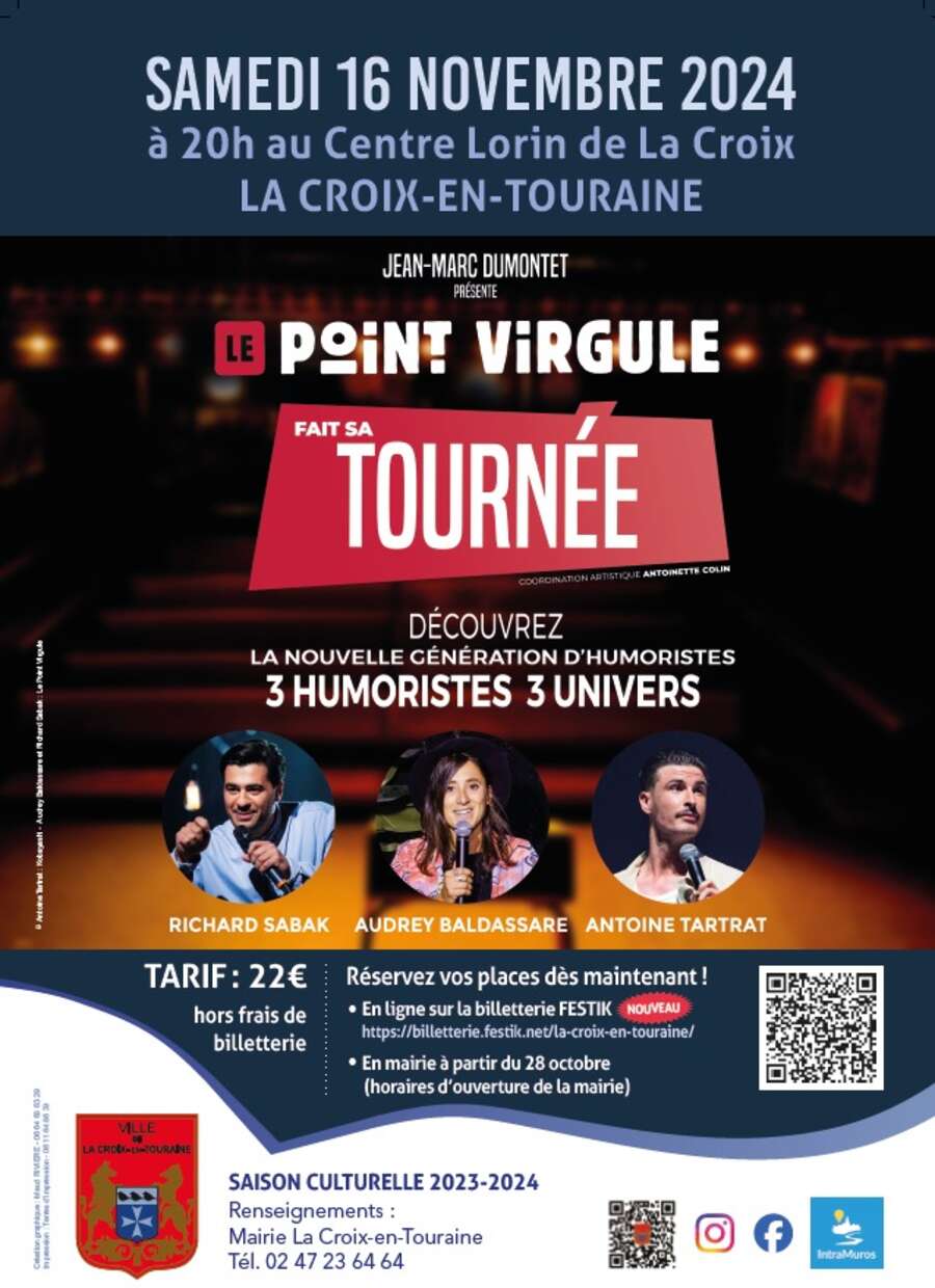 Illustration Le Point Virgule fait sa tournée !!! 