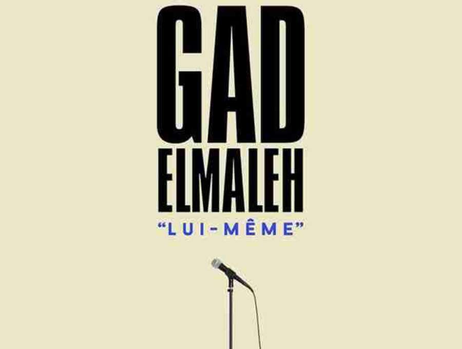 Illustration Gad Elmaleh "Lui-même"