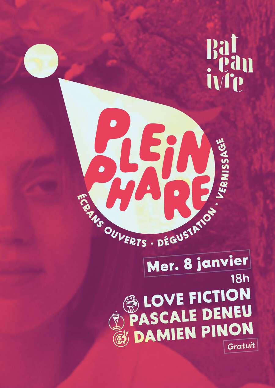 Illustration PLEIN PHARE Vernissage + Dégustation + ecrans ouverts