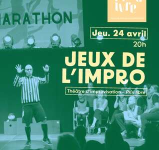 Illustration JEUX DE L’IMPRO Les Sales Gousses x Tours Impro Club