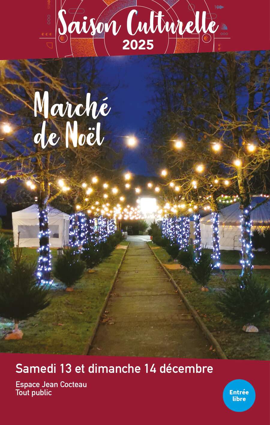 Photo de l'événement Marché de Noël de Monts à Espace Culturel Jean Cocteau