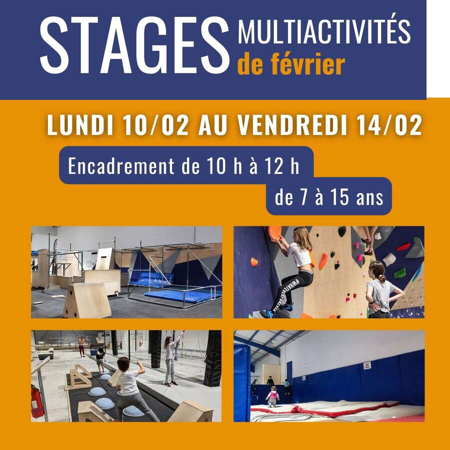 Photo de l'événement STAGE SPORTIF DE FÉVRIER à UP'SIDE