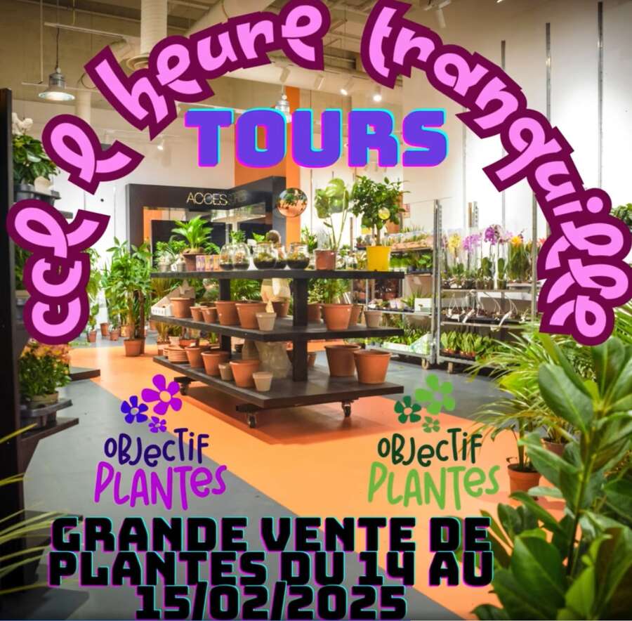 Photo de l'événement GRANDE VENTE DE PLANTE / TOURS / DU 14 AU 15/02/25 à L'heure Tranquille