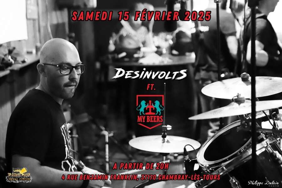 Photo de l'événement Desinvolts en concert au My Beers à My Beers Chambray-lès-Tours