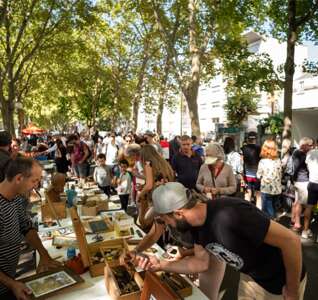 Illustration Brocante et antiquités - Juin
