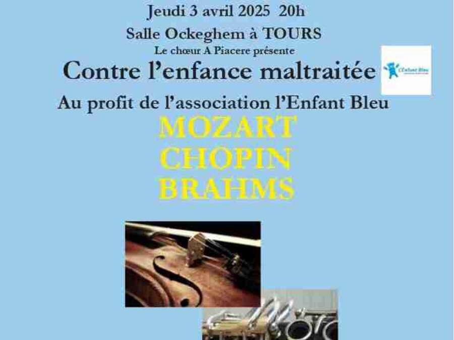 Illustration Concert au profit de l'Enfant Bleu