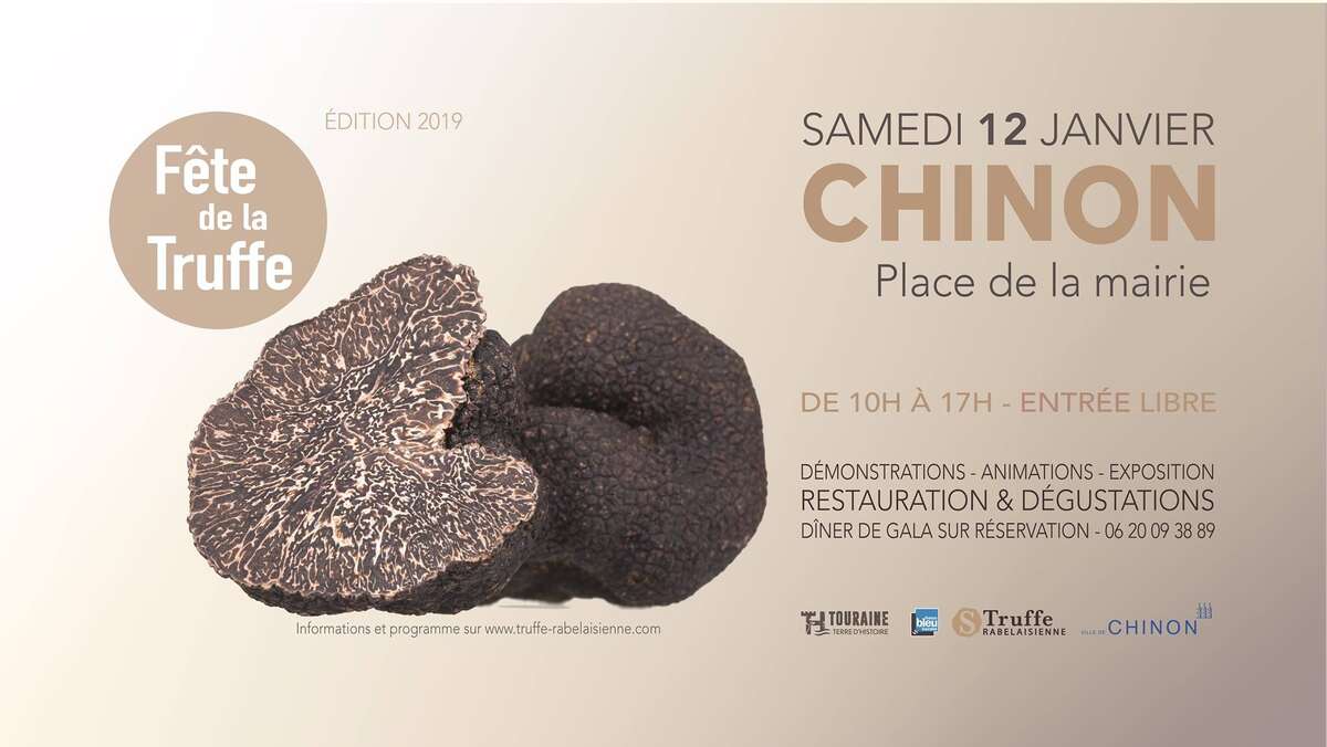 Photo de l'événement Fête de la truffe 2019 à Place du Général de Gaulle, 37500 Chinon