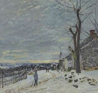 Illustration Les Visiteurs du soir. L’Impressionnisme en quatre saisons